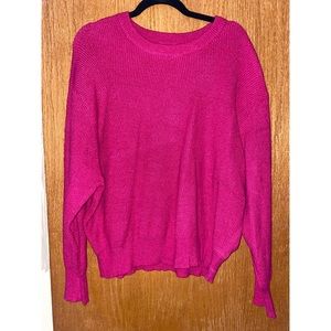 Magenta sweater